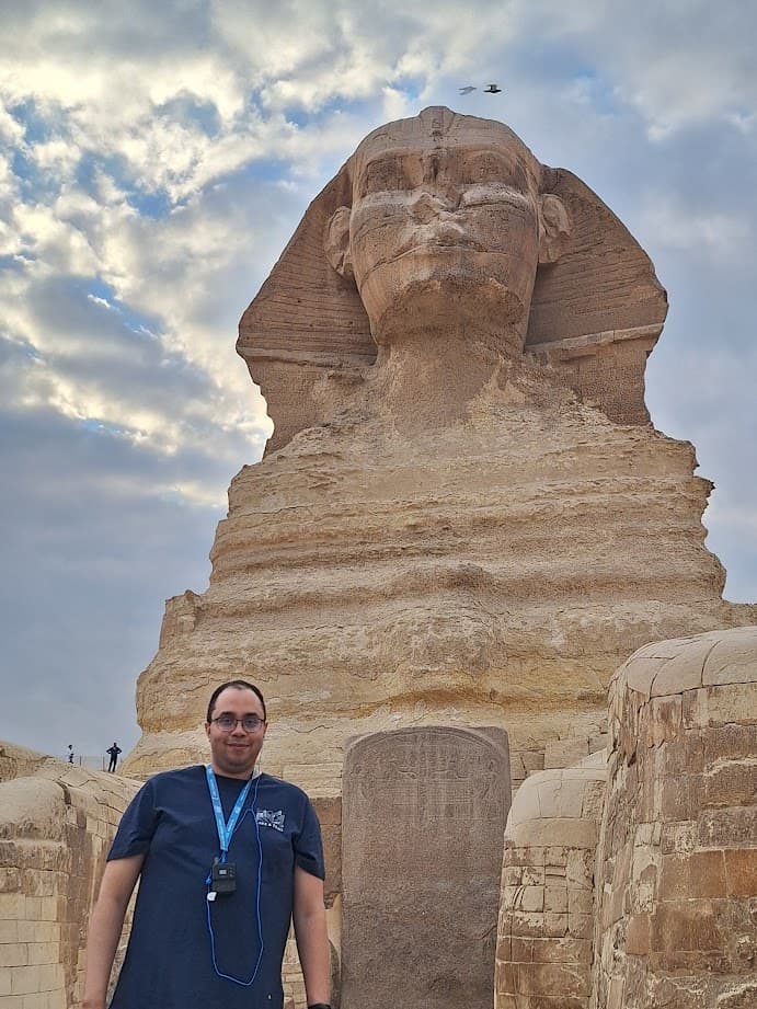At the Sphinx, Egypt