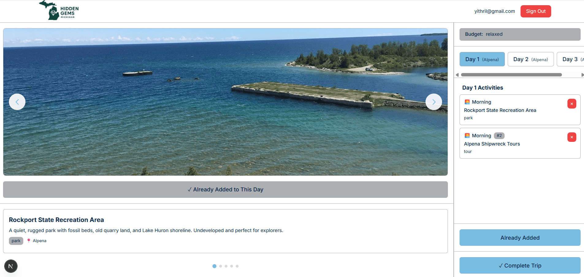 Michigan Travel AI (Hidden Gems) screenshot 5