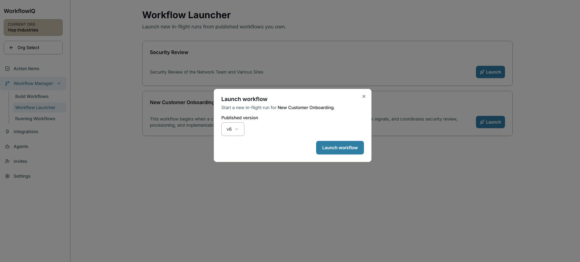 Workflow IQ screenshot 5